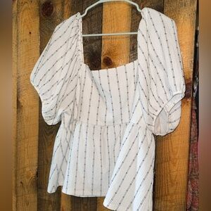 Stunning madewell striped top